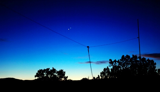 NM twilight over dipoles