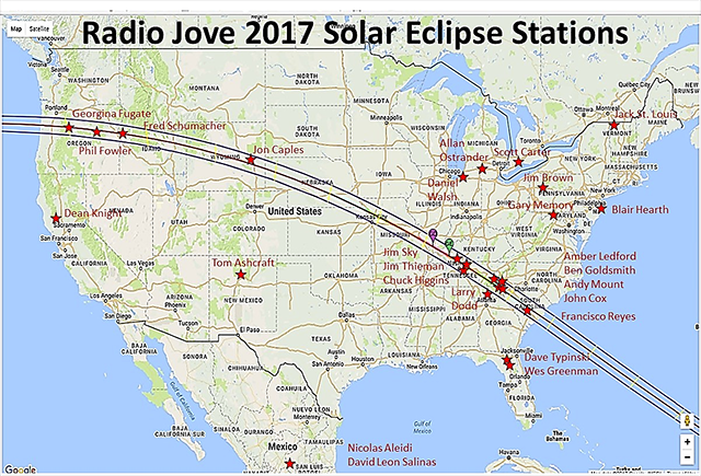2017 Eclipse 

Radio JOVE observer map