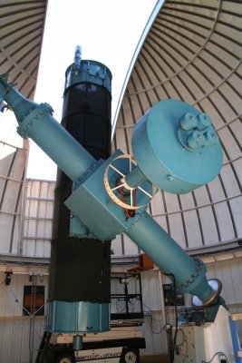 The "Big Blue Beast". The Warren Rupp Observatory Mansfield, Ohio.