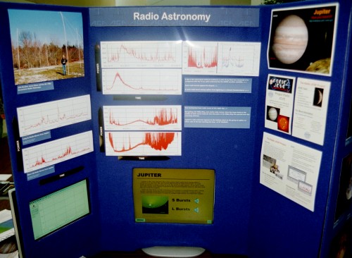 Shinn Astronomy Day kiosk